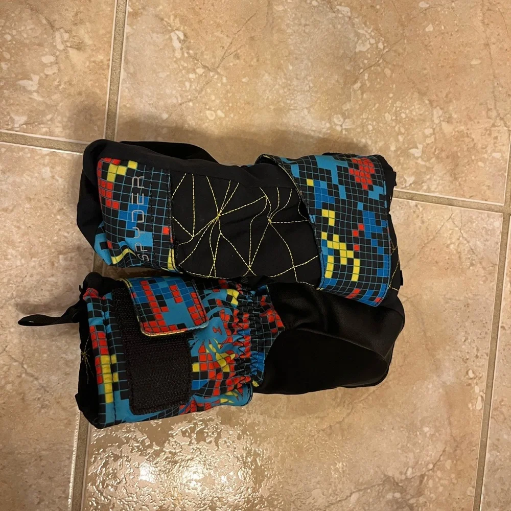 Spyder toddler boys mittens EUC